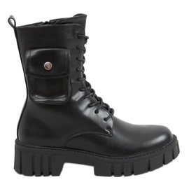 Muncitori negri cu buzunar UK50P Negru