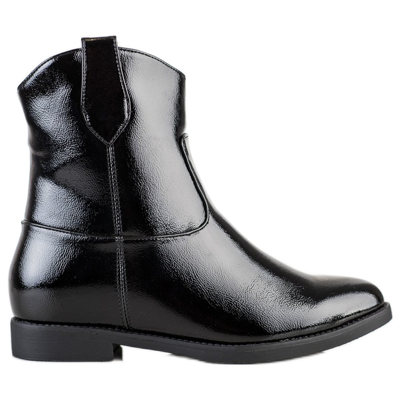 J. Star Cowgirls negre pe o pană negru J. Star Cowgirls negre pe o pană negru