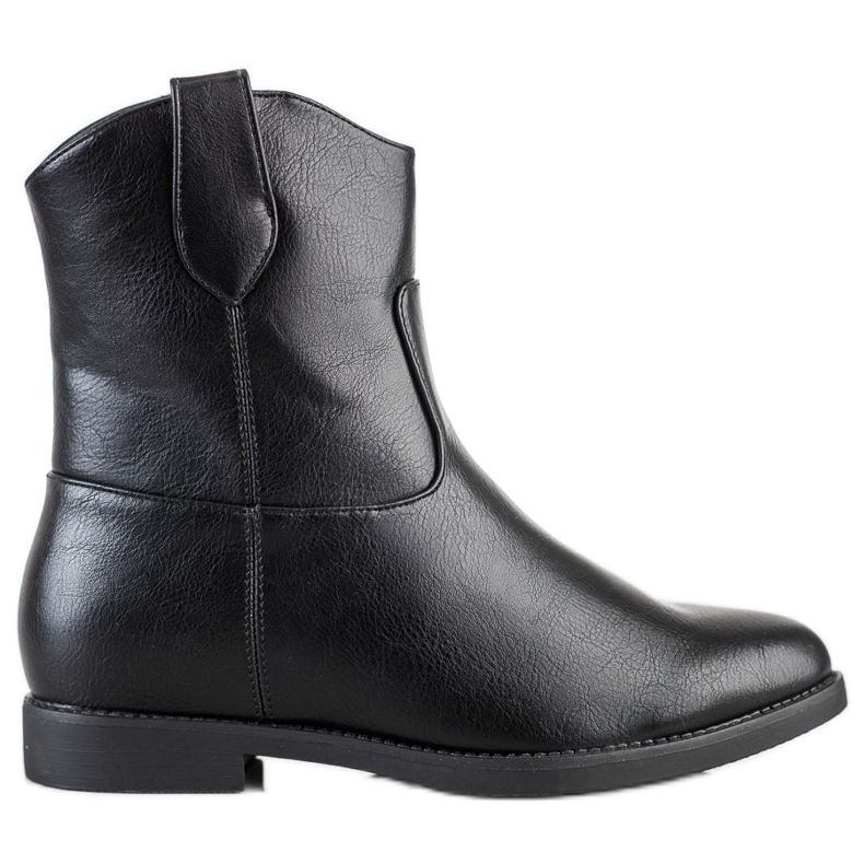 J. Star Cowgirls negre pe o pană negru J. Star Cowgirls negre pe o pană negru