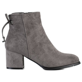 J. Star Cizme Cu Legătură gri