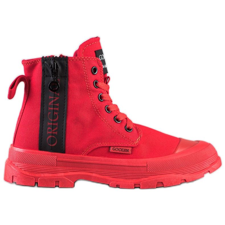 Goodin Adidași înalți originali roșu
