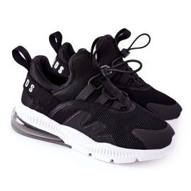 Încălțăminte sport pentru copii Adidași ABCKIDS Negru