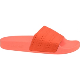 Papuci Adidas Adilette Slides BY9905 roșu portocale