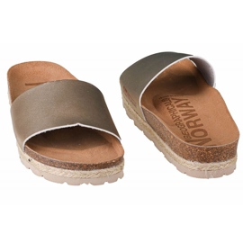 Geographical Norway Geographic Norway Sandalias Baja Verano flip-flops W GNW20406-27 de aur