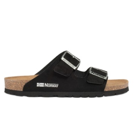 Geographical Norway Geographic Norway Sandalias Bios Doble Hebilla flip-flops W GNW20409-01 negru Geographical Norway Geographic Norway Sandalias Bios Doble Hebilla flip-flops W GNW20409-01 negru