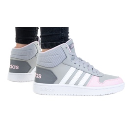Pantofi Adidas Hoops Mid 2.0 K GZ7772 negru