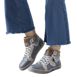 Adidași gri pentru femei de la Niente