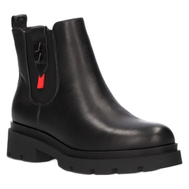 Cizme negre pentru femei Filippo DBT3085 / 21 BK negru