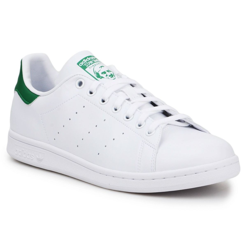 Pantofi Adidas Stan Smith M FX5502 alb verde