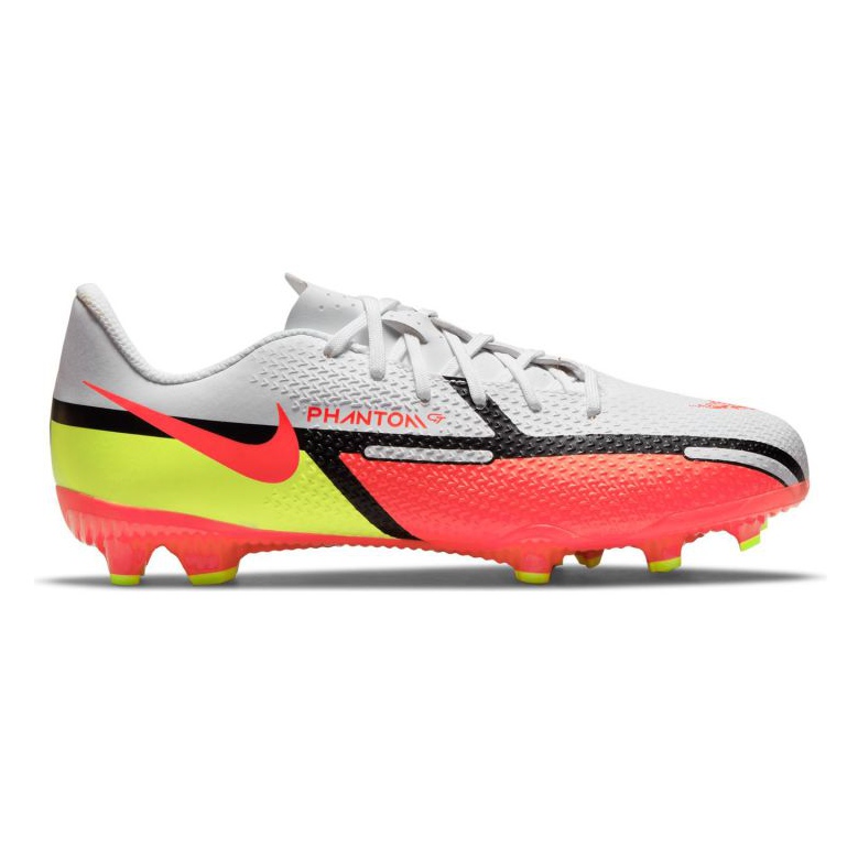 Pantofi de fotbal Nike Phantom GT2 Academy FG / MG Jr DC0812-167 multicolor alb Pantofi de fotbal Nike Phantom GT2 Academy FG / MG Jr DC0812-167 multicolor alb