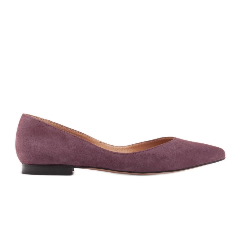 Marco Shoes Balerini de damă cu laturi joase violet Marco Shoes Balerini de damă cu laturi joase violet