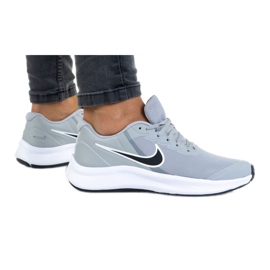 Pantofi Nike Star Runner 3 (GS) W DA2776-005 gri Pantofi Nike Star Runner 3 (GS) W DA2776-005 gri