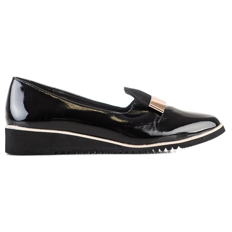 Goodin Pantofi usori cu ornament negru