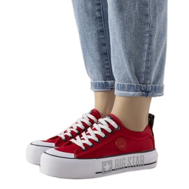 Adidași dama Alexa roșii Big Star roșu Adidași dama Alexa roșii Big Star roșu