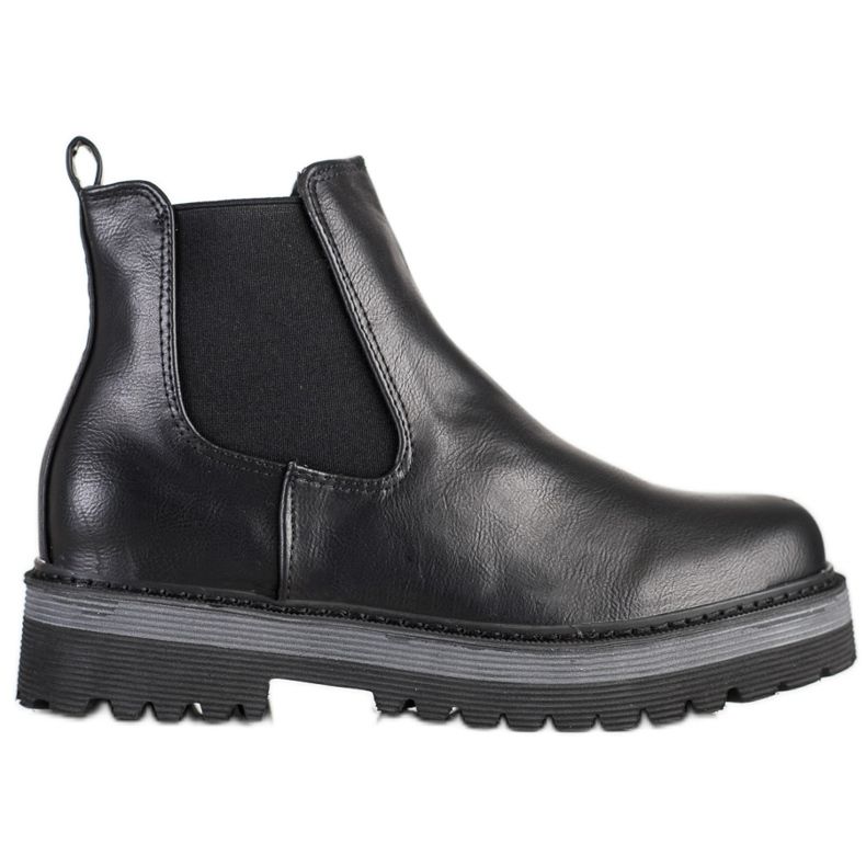 SHELOVET Ghete pe platformă negru