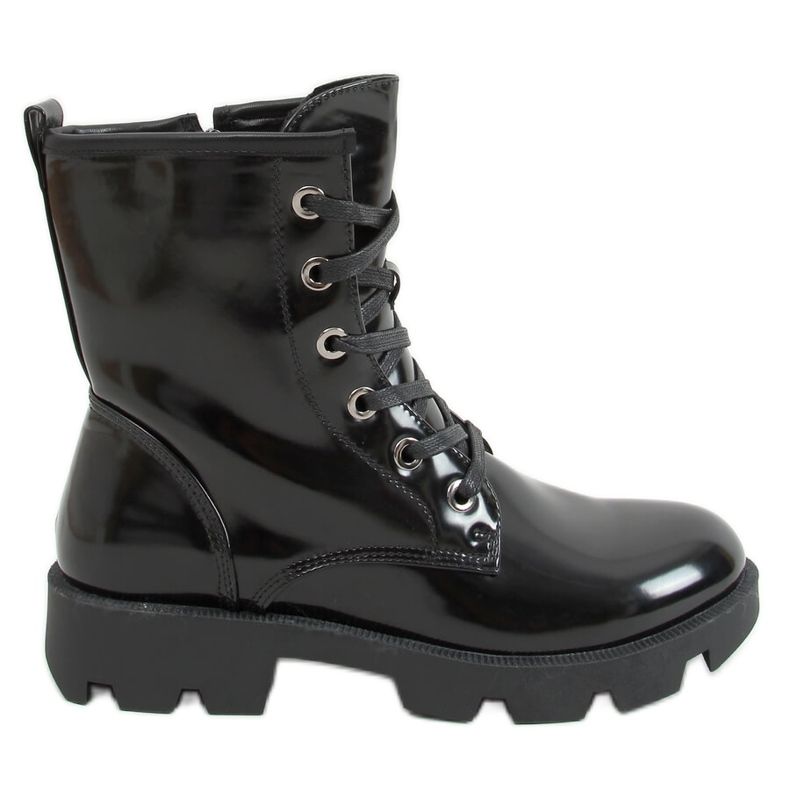 Lucrători cu lacuri negre Y9551 Negru