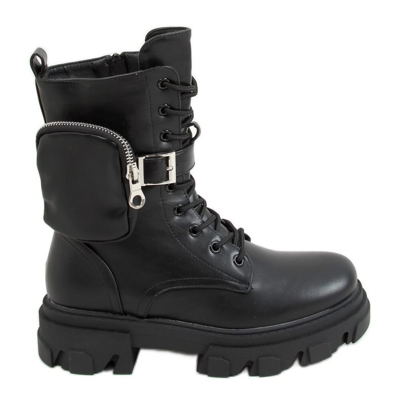 Muncitori negri cu poșetă 168-291 Negru