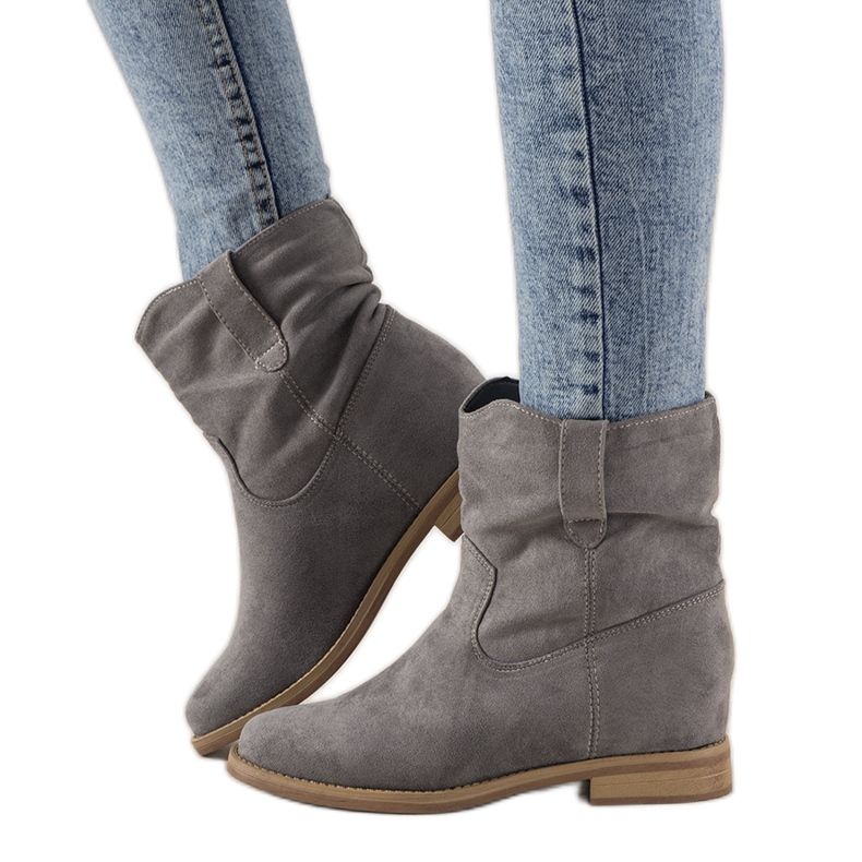 Cizme de damă Violetta gri