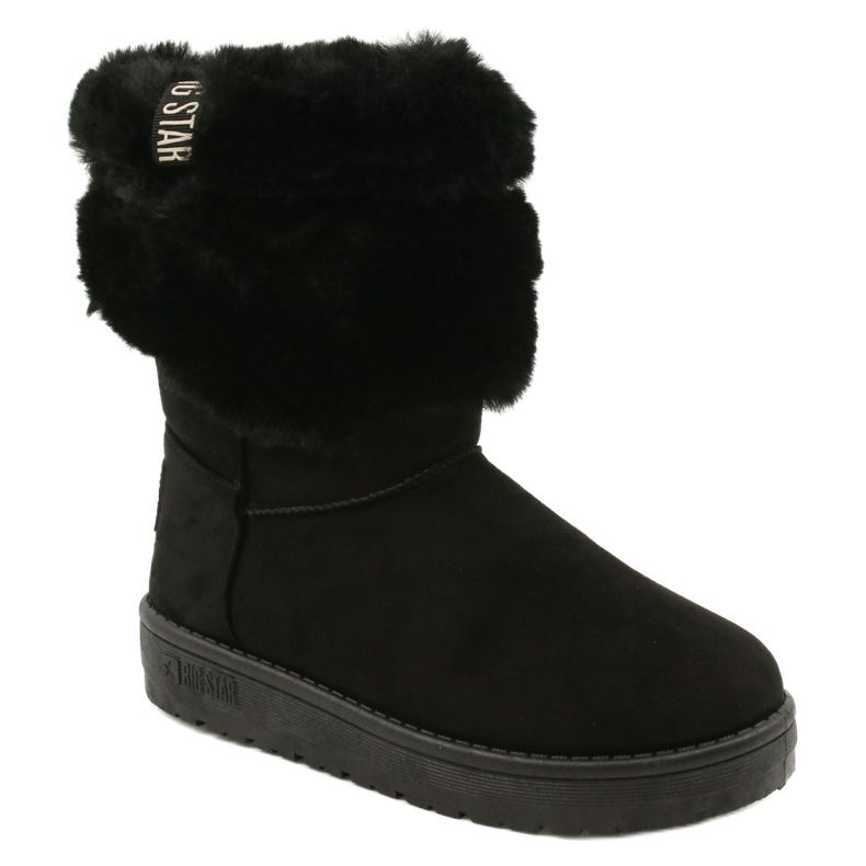 Femei Mukluki Warmed Big Star II274123 Negru