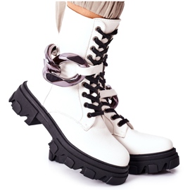 S.Barski Cizme de damă S. Barski White Jensen alb S.Barski Cizme de damă S. Barski White Jensen alb