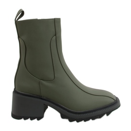 Cizme de damă verzi QT33P Verde Cizme de damă verzi QT33P Verde