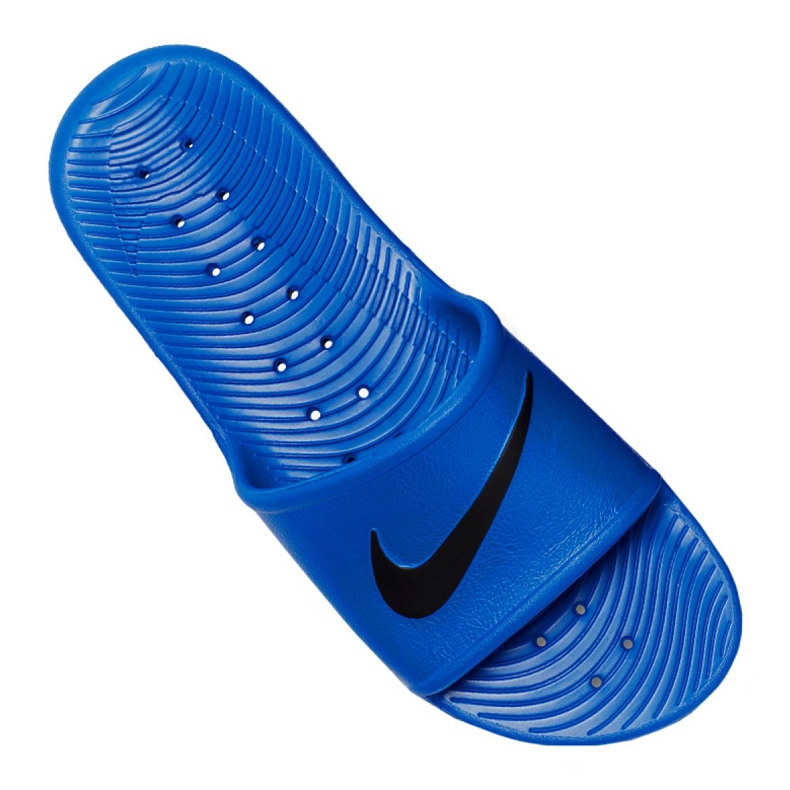 Slide Nike Kawa Shower M 832528-403 negru albastru