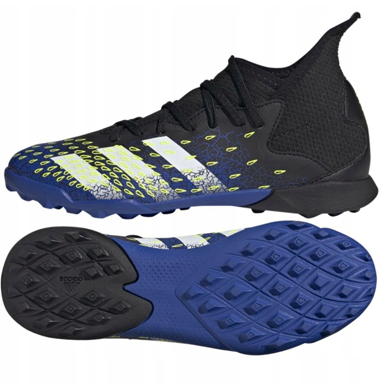 Ghete de fotbal Adidas Predator Freak.3 Tf Jr FY0624 albastru