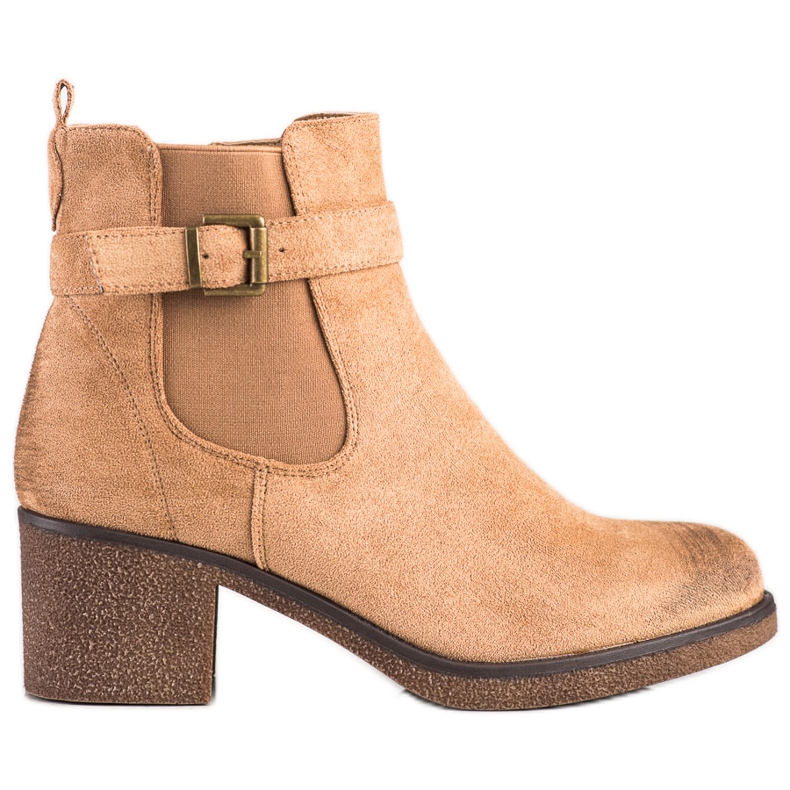 Marquiz Cizme casual confortabile maro