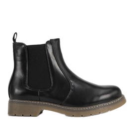 Cizme dama clasice Goodie negre negru