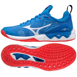 Pantofi de volei Mizuno Wave Luminous 2 M V1GA212024 albastru albastru