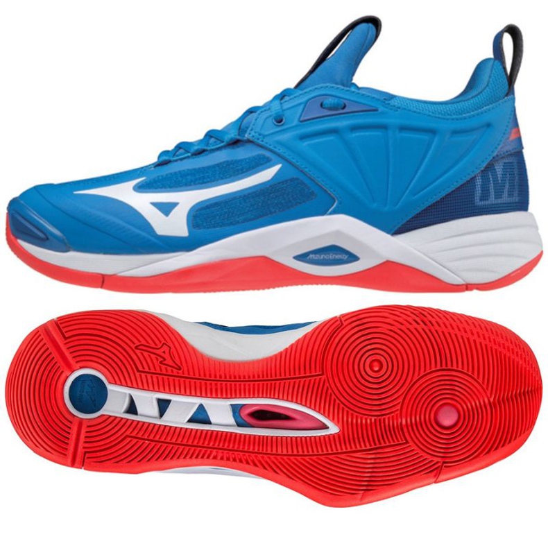 Mizuno Wave Momentum Ii M V1GA211224 pantofi de volei albastru albastru