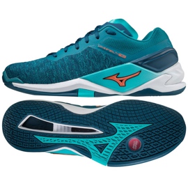 Pantofi Mizuno Wave Stealth Neo M X1GA200084 albastru albastru
