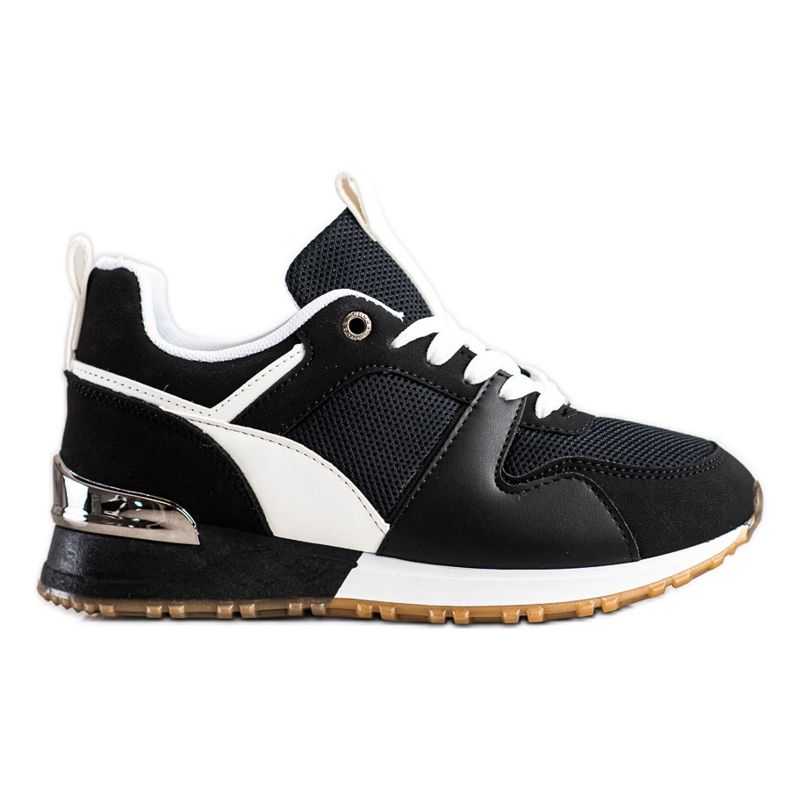 SHELOVET Adidași sport negri negru