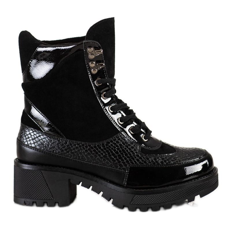 Janessa Muncitori negri de modă negru