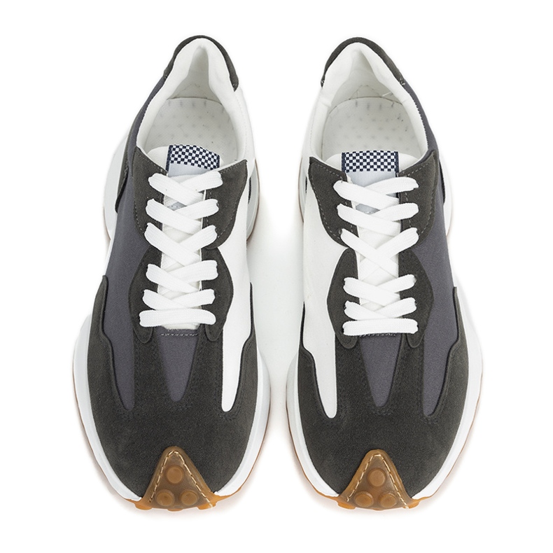 Pantofi sport gri pentru bărbați adidași Pacheco