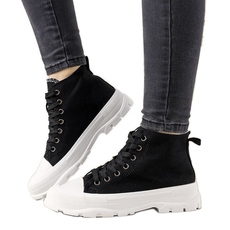 Adidași de damă negri Sanabria negru