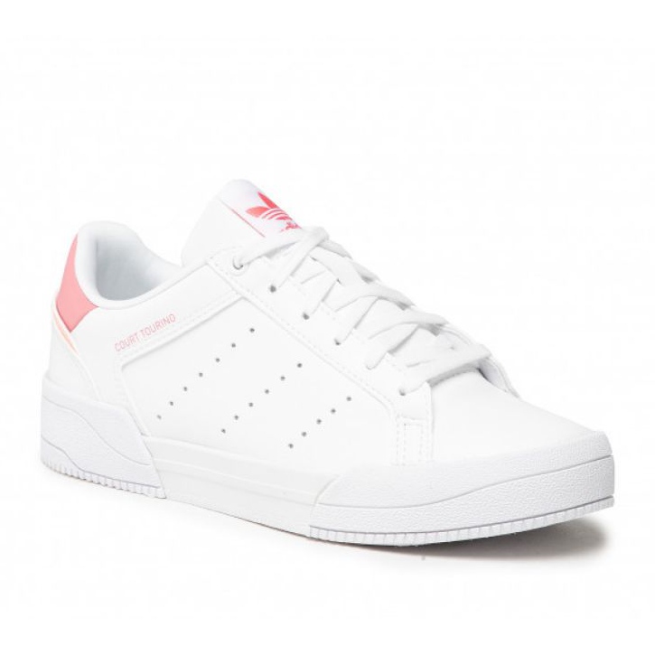 Încălțăminte adidas Court Tourino Jr H00765 alb