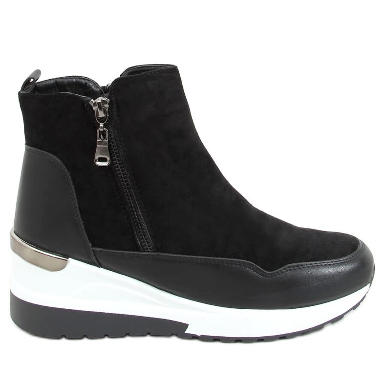 NB511 Cizme negre pe talpă sport negru NB511 Cizme negre pe talpă sport negru