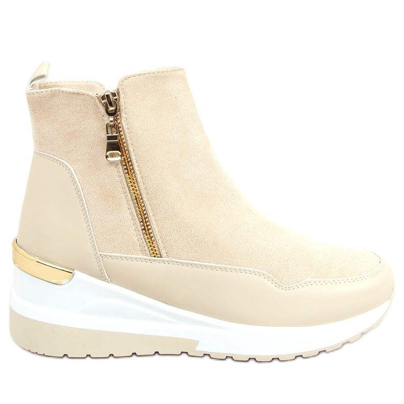 Ghete bej cu talpă sportivă NB511 Beige Ghete bej cu talpă sportivă NB511 Beige