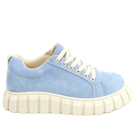 Adidași pentru femei albastru AD-391 Albastru