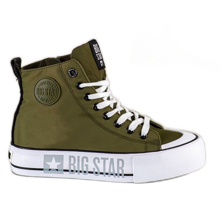 Adidași Damskei Big Star II274017 verde