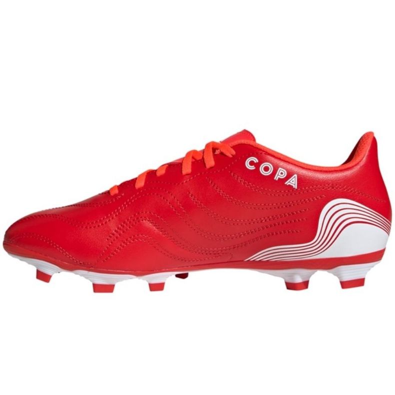 Ghete de fotbal Adidas Copa Sense.4 FxG M FY6183 roșu roșu