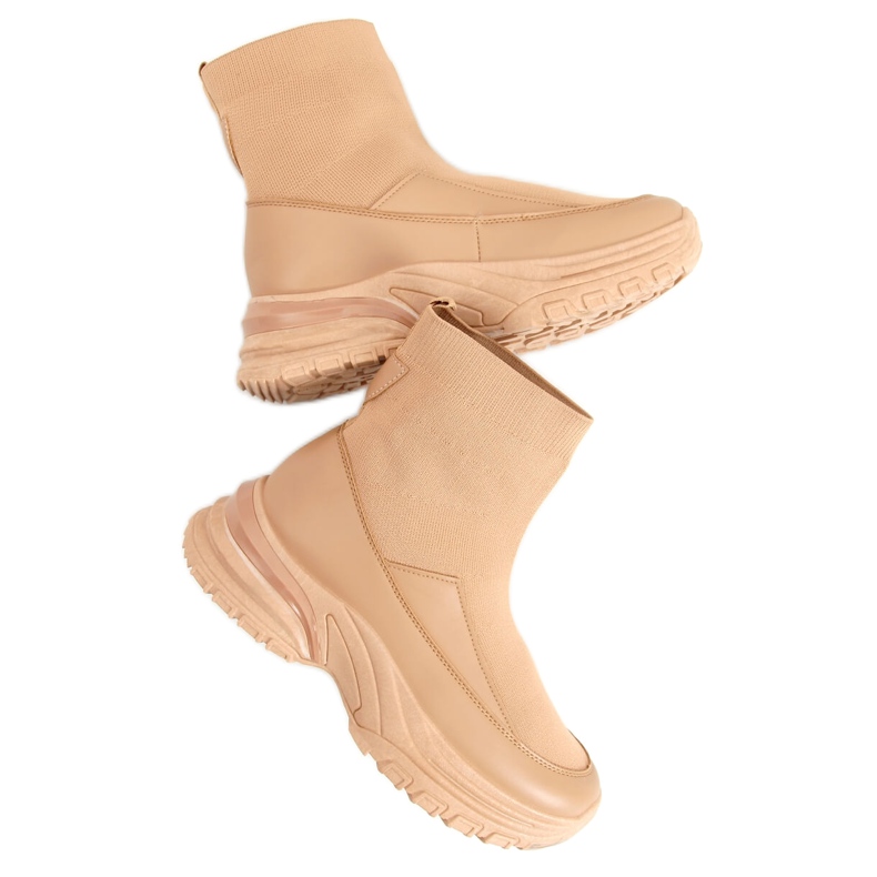 Camel ZP03 Camel șosete pantofi sport maro