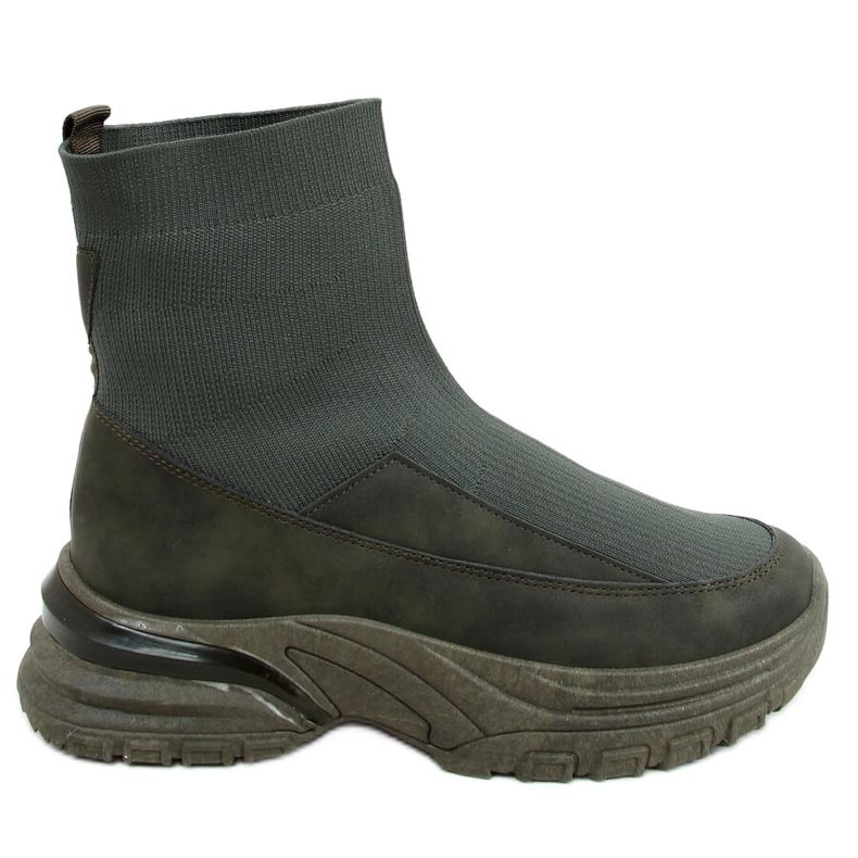 Șosete verzi pantofi sport ZP03 Verde