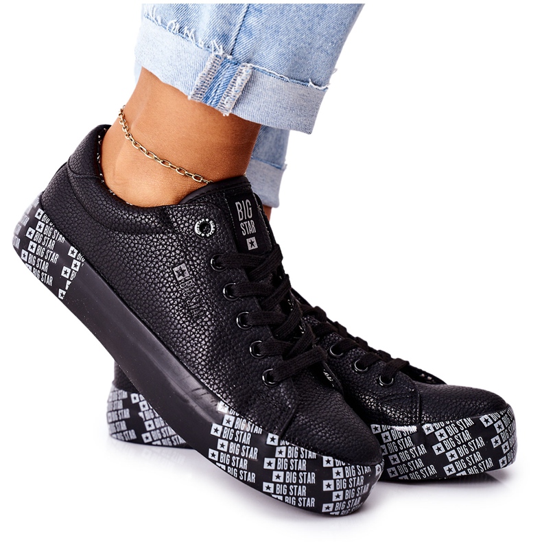 Adidași pentru femei Big Star II274183 Negru
