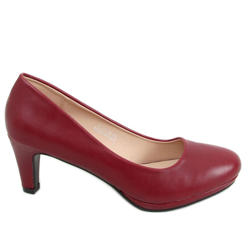 Pompele de pe platforma de vin KZ599 de burgund roșu