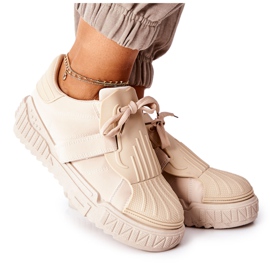 PS1 Încălțăminte sport pentru femei Adidași Beige Dreams bej