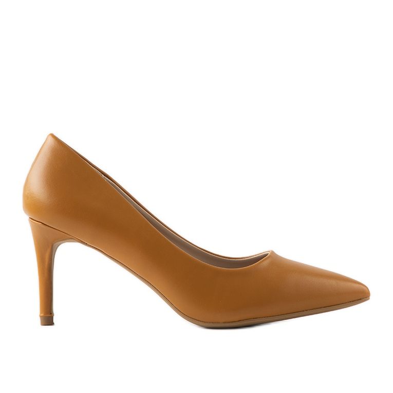 Pompă clasică de cămilă pe toc Isla maro