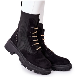 PM1 Cizme de damă Workers Slip Black Maxine negru PM1 Cizme de damă Workers Slip Black Maxine negru