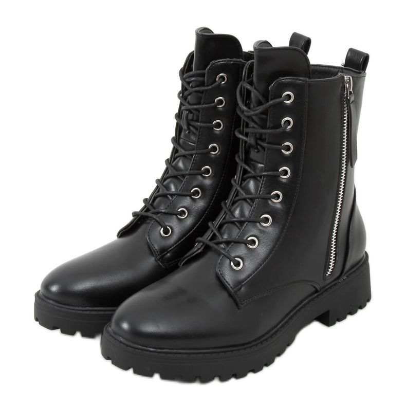Ghete militare negre Xj-63 Negre negru
